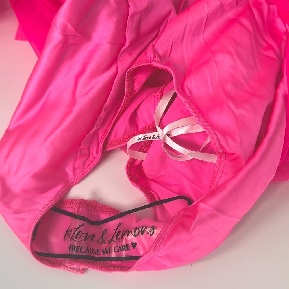 For love and Lemons Maxi Dress Hot Pink - Picture 8 of 9